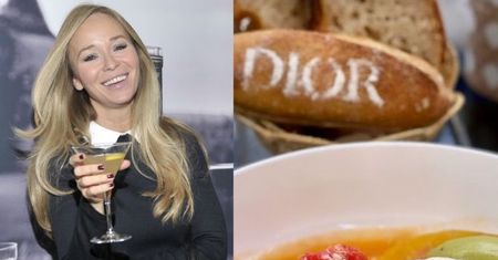 Joanna Przetakiewicz je... chleb od Diora. Zazdrościcie?