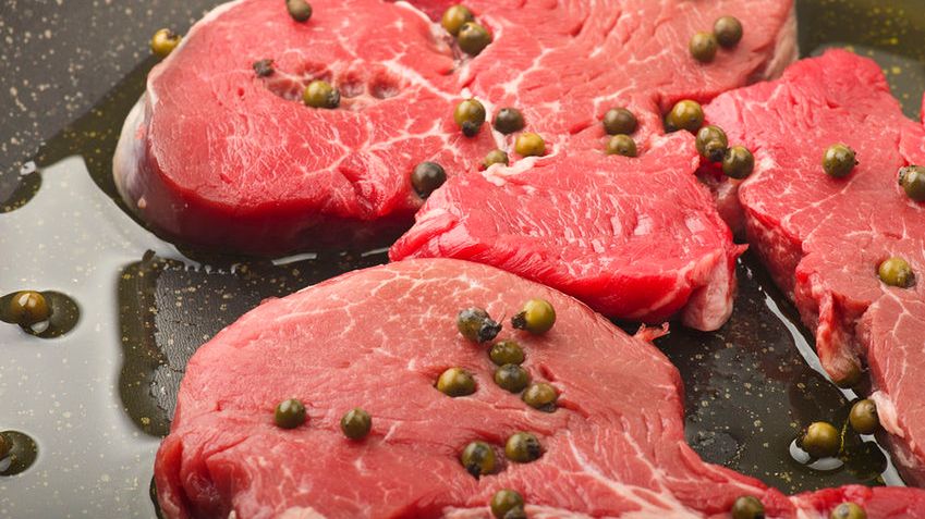 Surowa górka cielęca (samo mięso)