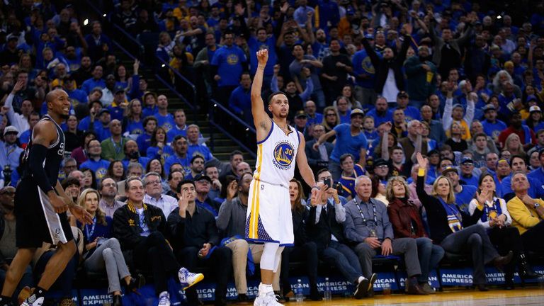 Nikt w historii NBA nie rzucał tak dobrze jak Stephen Curry