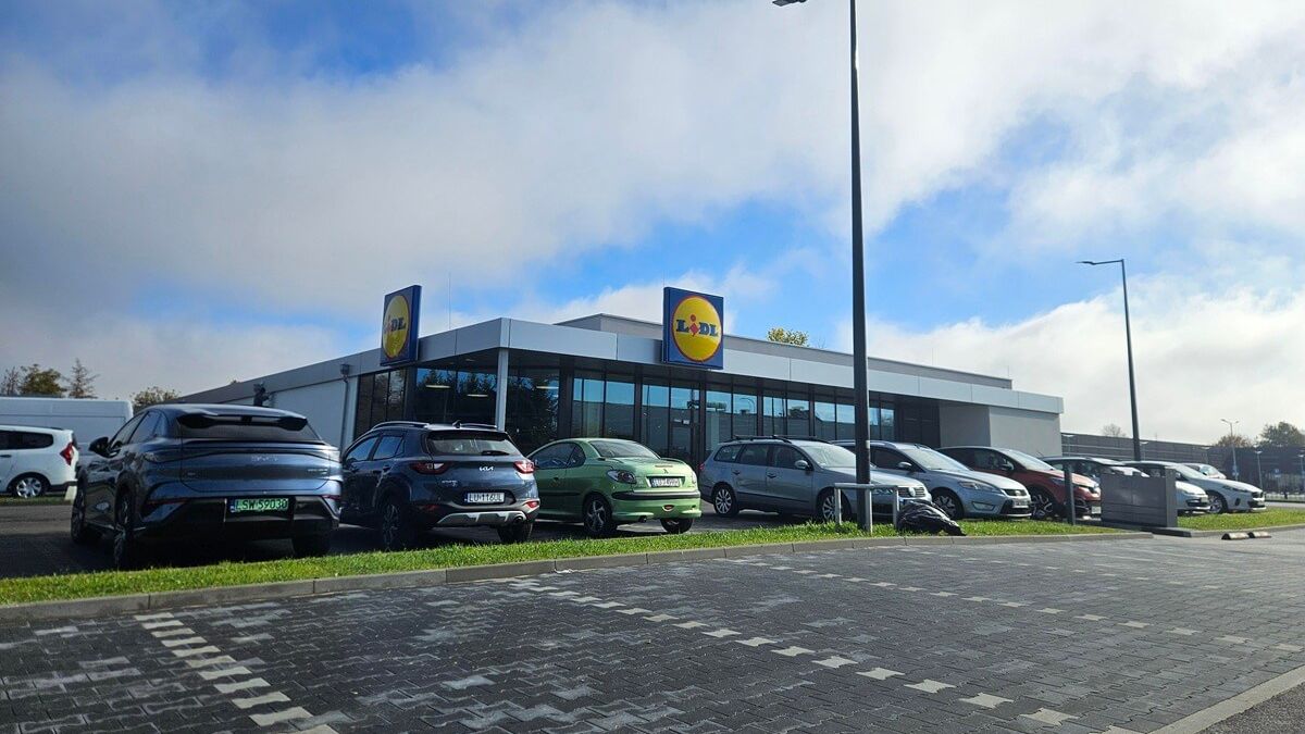 Lidl przy ul. Turystycznej w Lublinie