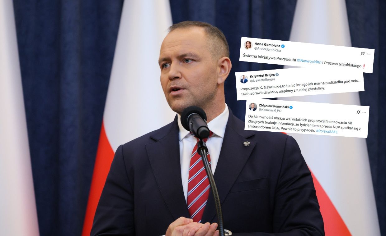 Lawina komentarzy po ruchu Nawrockiego