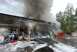 Pożar hali w Gliwicach. Ważny apel strażaków