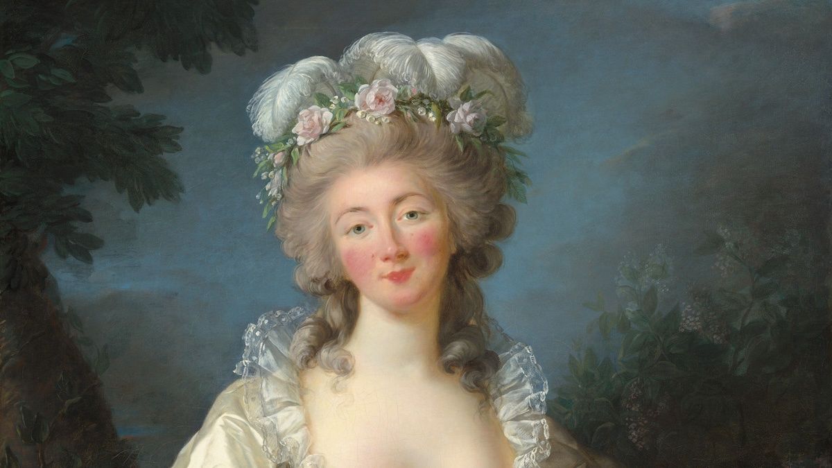 Portret Janne Becu Comtesse du Bary 
