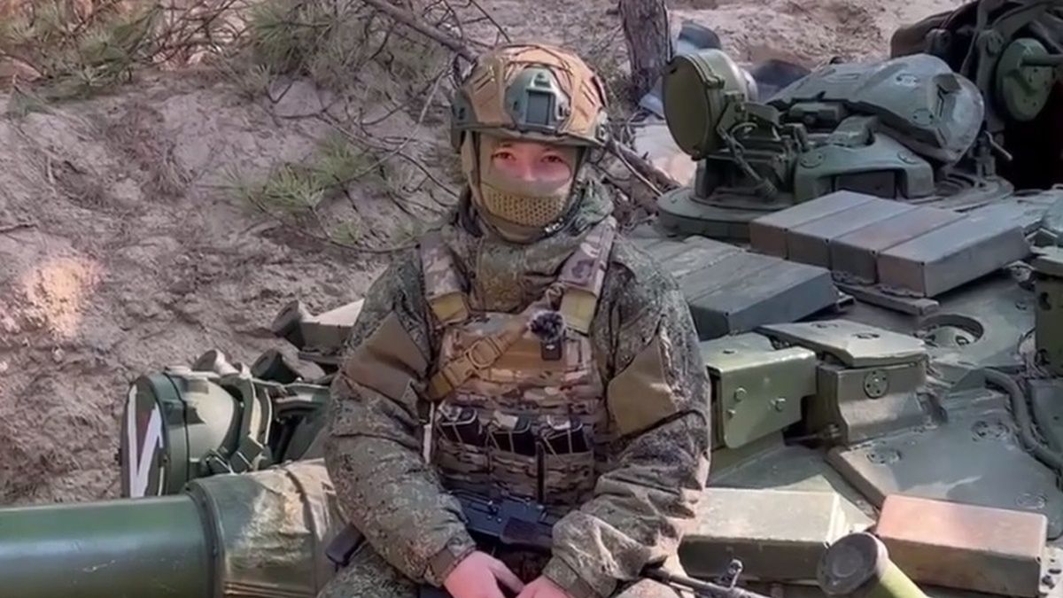 Rosyjski żołnierz. Zdjęcie ilustracyjne