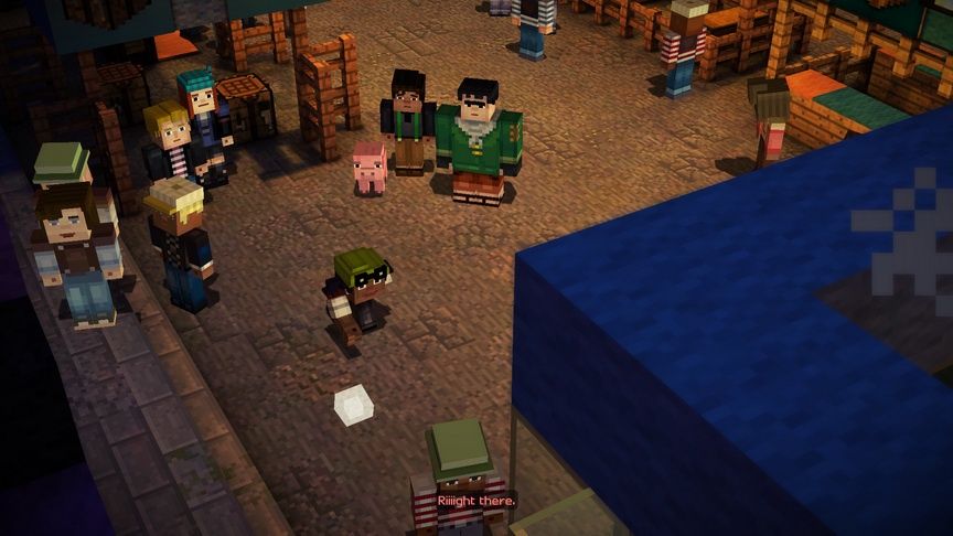 Minecraft: Story Mode - festyn w miasteczku