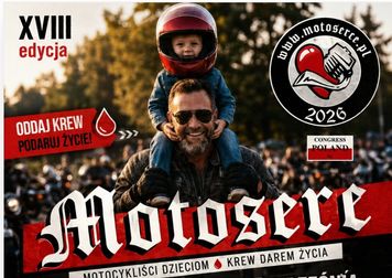 Oddadzą krew i ruszą w motocyklową paradę. Motoserce 2026 w Sendeniu Dużym