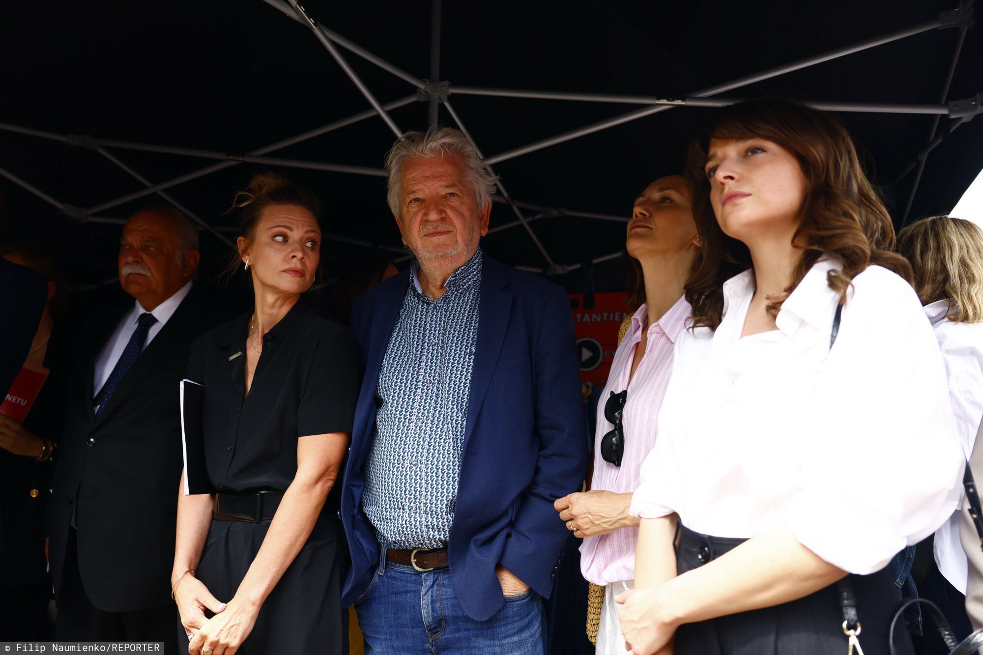 protest twórców pod Sejmem