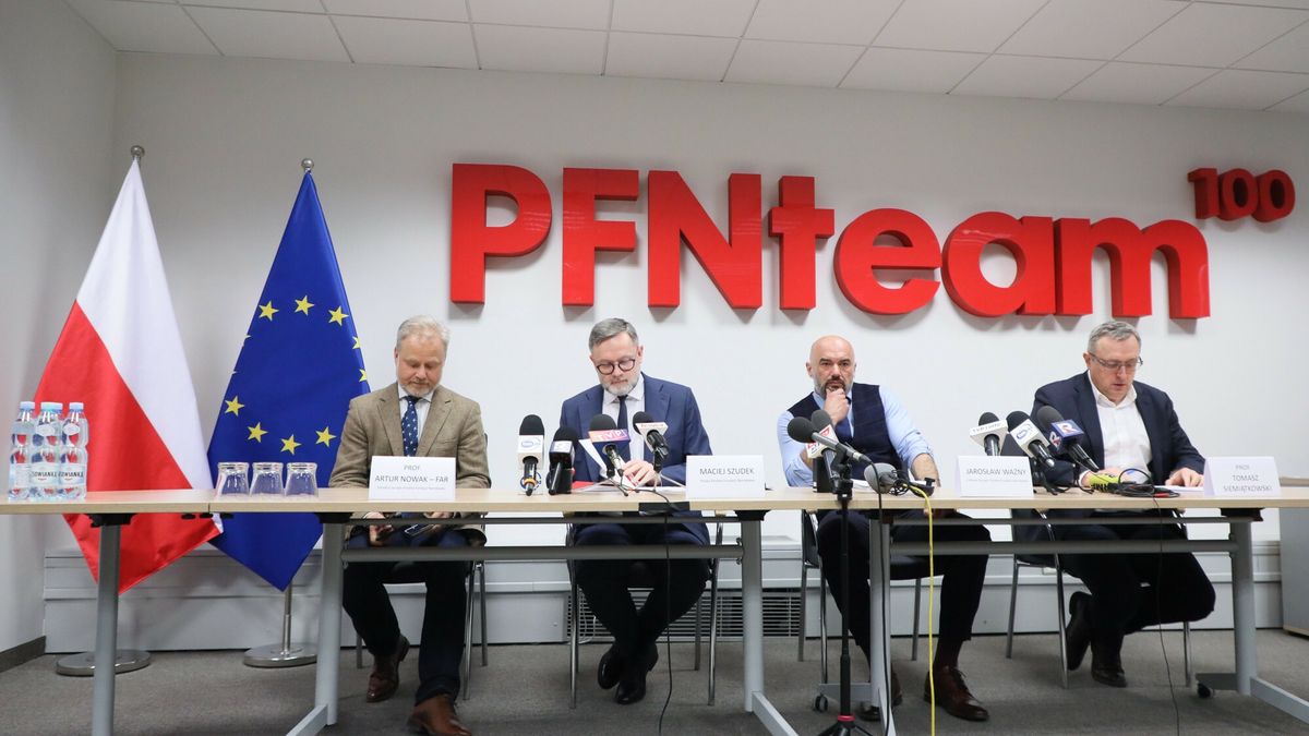Konferencja obecnego zarządu PFN, luty 2025