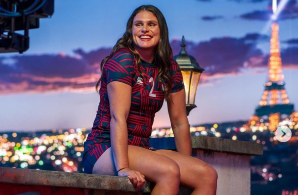 Rugby player Ilona Maher has won the hearts of viewers on Tiktok.