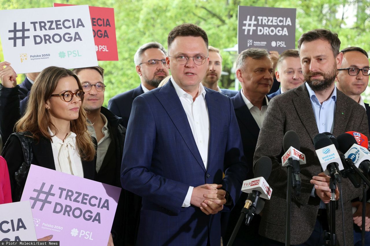 PiS obiecał 800 plus. Hołownia i Kosiniak-Kamysz: nasz program jest lepszy