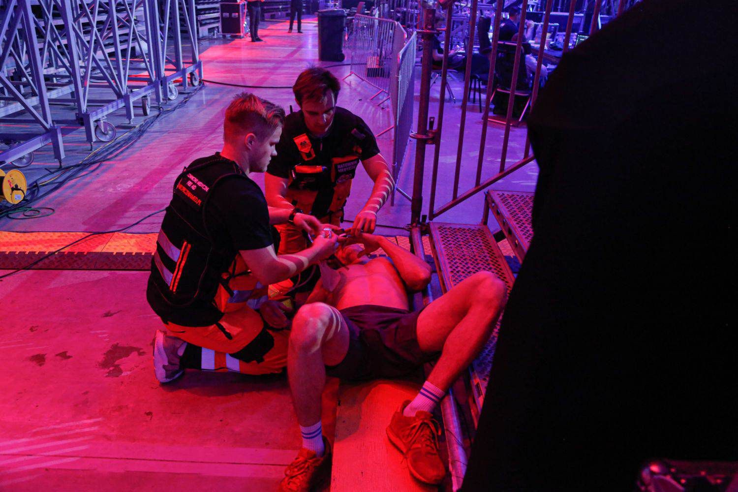 Michał Baryza w finale "Ninja Warrior Polska" fot. Sebastian Lutek