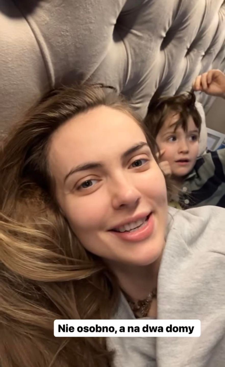 Marcela Leszczak z synem
