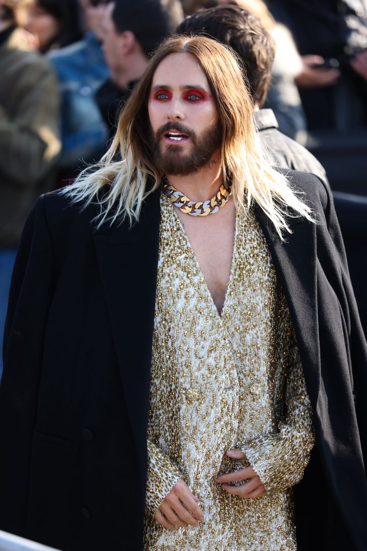 Jarek Leto w ekstrawaganckim looku 