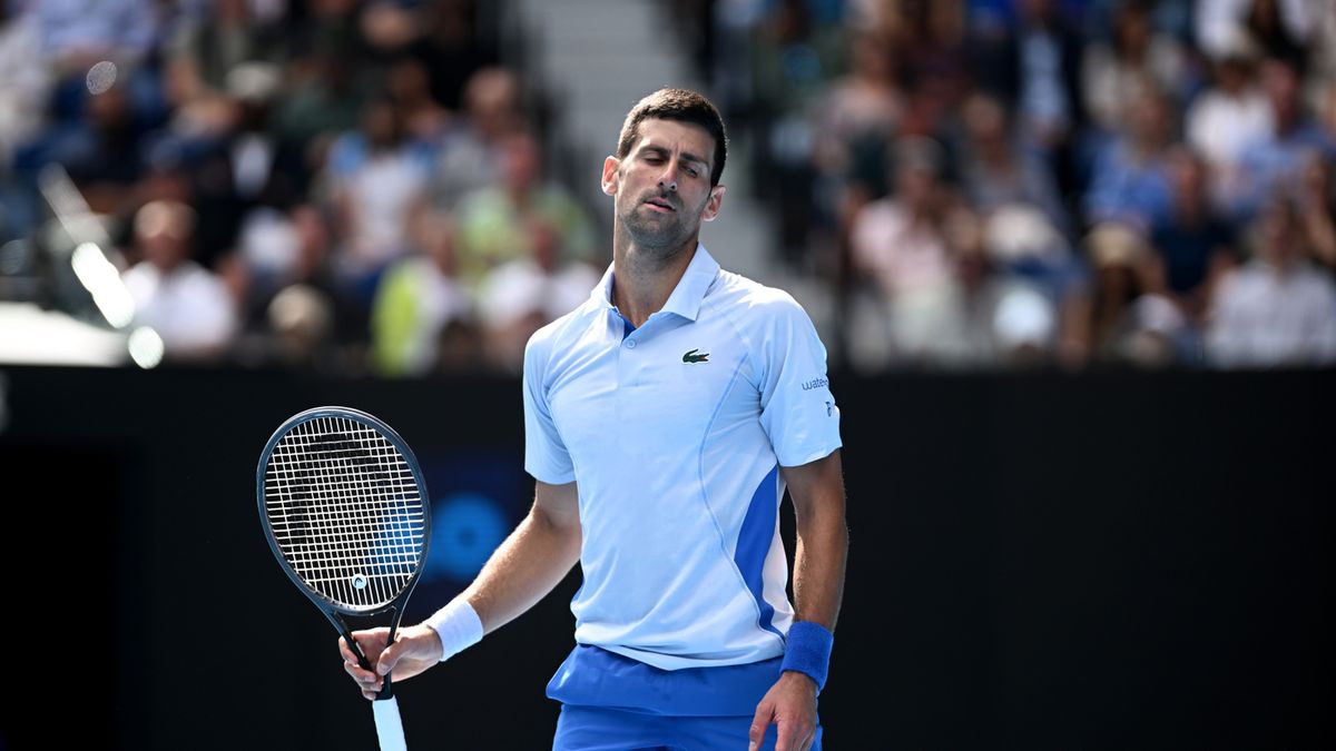 PAP/EPA / Joel Carrett / Na zdjęciu: Novak Djoković