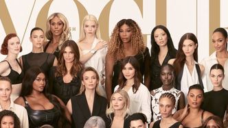 Tłum gwiazd mody i show biznesu NA JEDNEJ OKŁADCE brytyjskiego "Vogue'a": Victoria Beckham, Miley Cyrus, Cindy Crawford... (ZDJĘCIA)