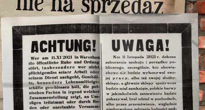 Marsz Niepodległości pokazał tegoroczny plakat. Uderza w Rafała Trzaskowskiego