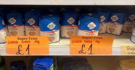 Pokazała cenę cukru w USA i w Anglii. Aż ciężko uwierzyć