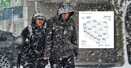 Zacznie się w nocy. W tych miejscach sypnie śniegiem