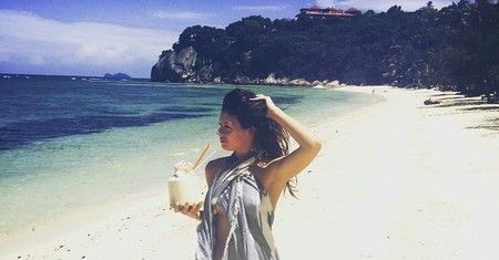 "Pierwsza miłość": Klaudia Halejcio wypoczywa na egzotycznej plaży