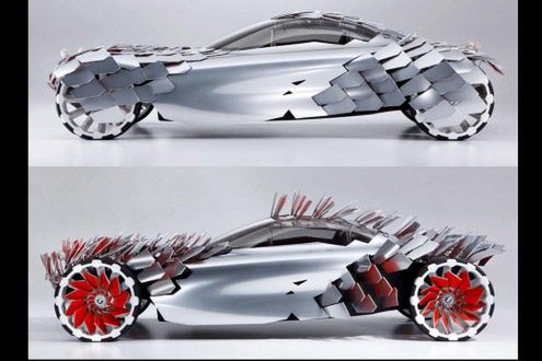 BMW Lovos Design - rybie auto
