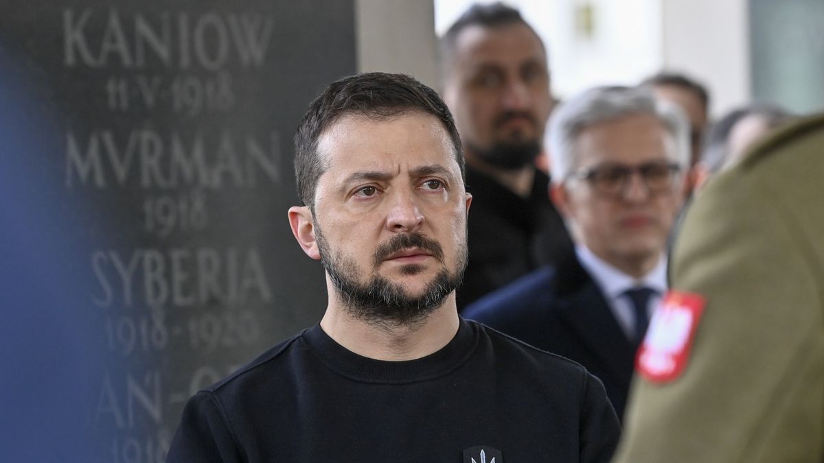 Wizyta prezydenta Ukrainy Wołodymyra Zełenskiego w Polsce, fot. Euzebiusz Niemiec/AKPA