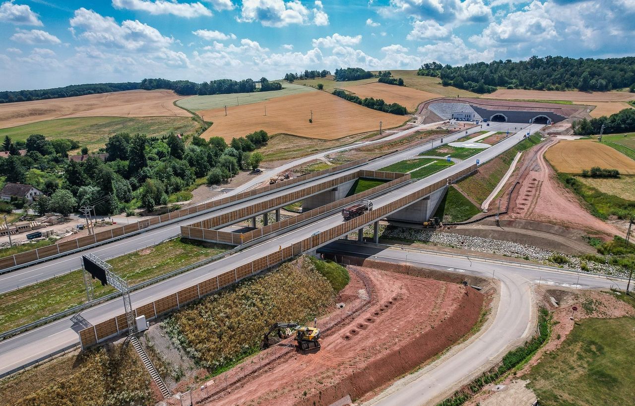 Nowa ekspresówka i tunel. Otwarcie drogi 31 lipca