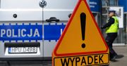 Wypadek pod Wrocławiem. Szkolny autobus zderzył się z dwoma autami
