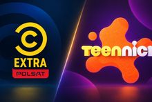 Logotypy Polsat Comedy Central Extra i TeenNick