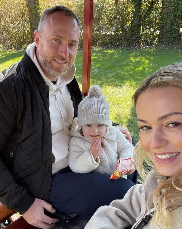 Ola Jordan z mężem
