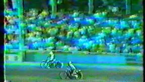 Wykluczenie Tomasza Golloba podczas trwania biegu (finał IMP 1991)