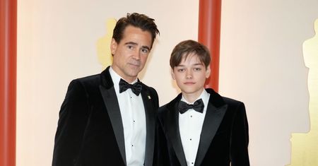 Colin Farrell zabrał na Oscary syna. Henry Tadeusz świetnie bawił się podczas gali