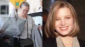 Nieco ODMIENIONA 62-letnia Bridget Fonda przyjechała na lotnisko. Poznalibyście ją? (FOTO)