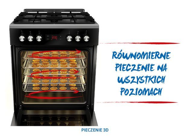 BEKO BVM34500B - pieczenie 3D