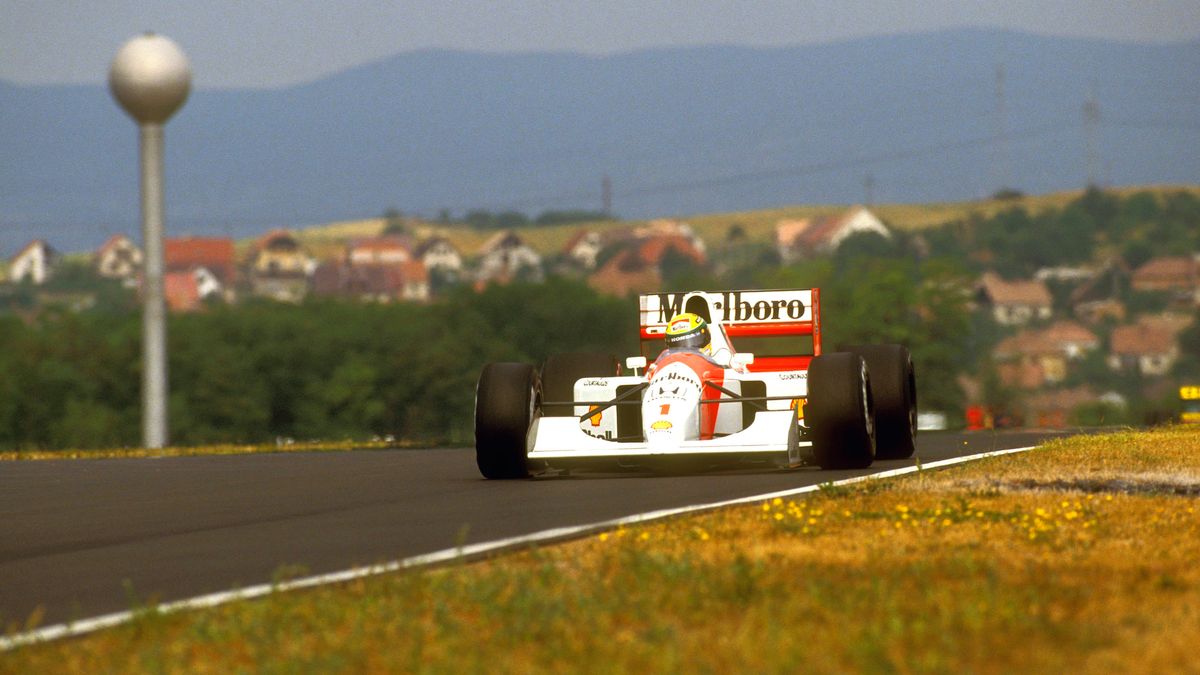 Ayrton Senna za kierownicą McLarena