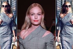 LOOK OF THE DAY: Kate Bosworth w kraciastym zestawie Monse