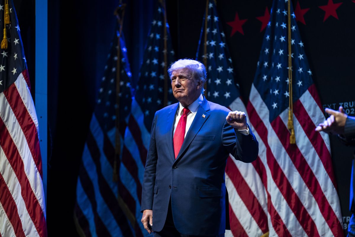 Były prezydent USA Donald Trump (Photo by Jabin Botsford/The Washington Post via Getty Images)