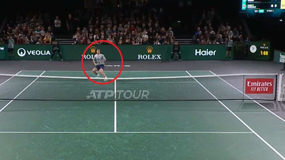 Zdjęcie okładkowe artykułu: Twitter / Tennis TV / Hubert Hurkacz w meczu z Sebastianem Kordą