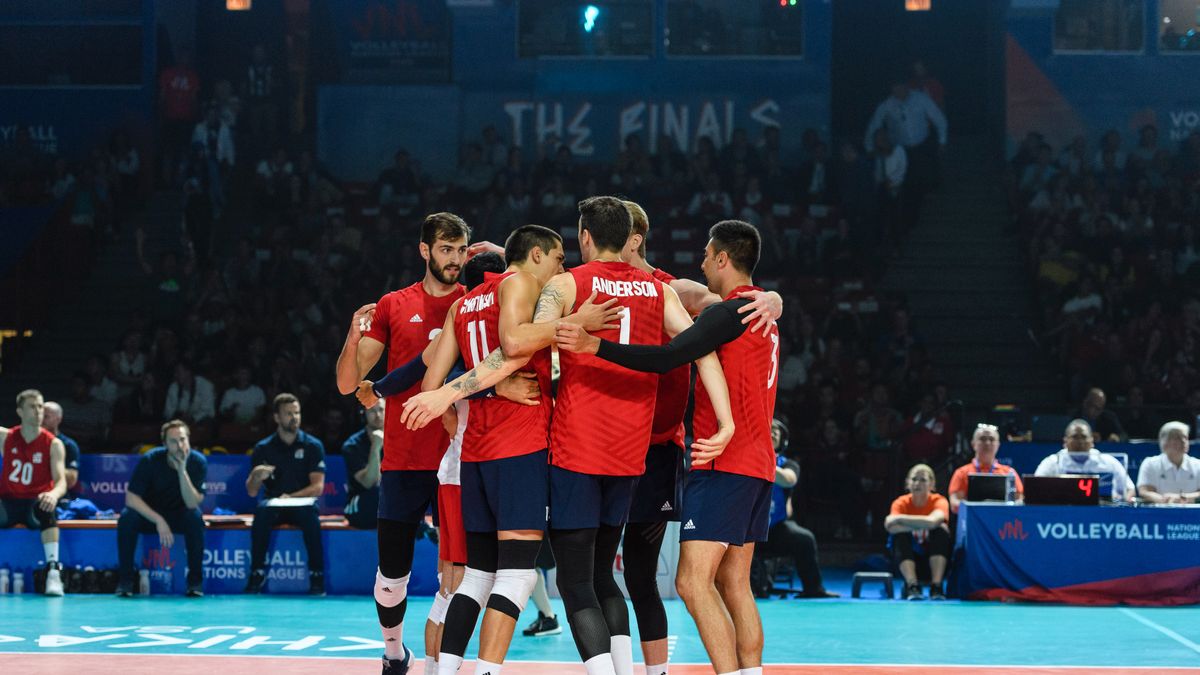 Materiały prasowe / FIVB / Na zdjęciu: siatkarze reprezentacji USA
