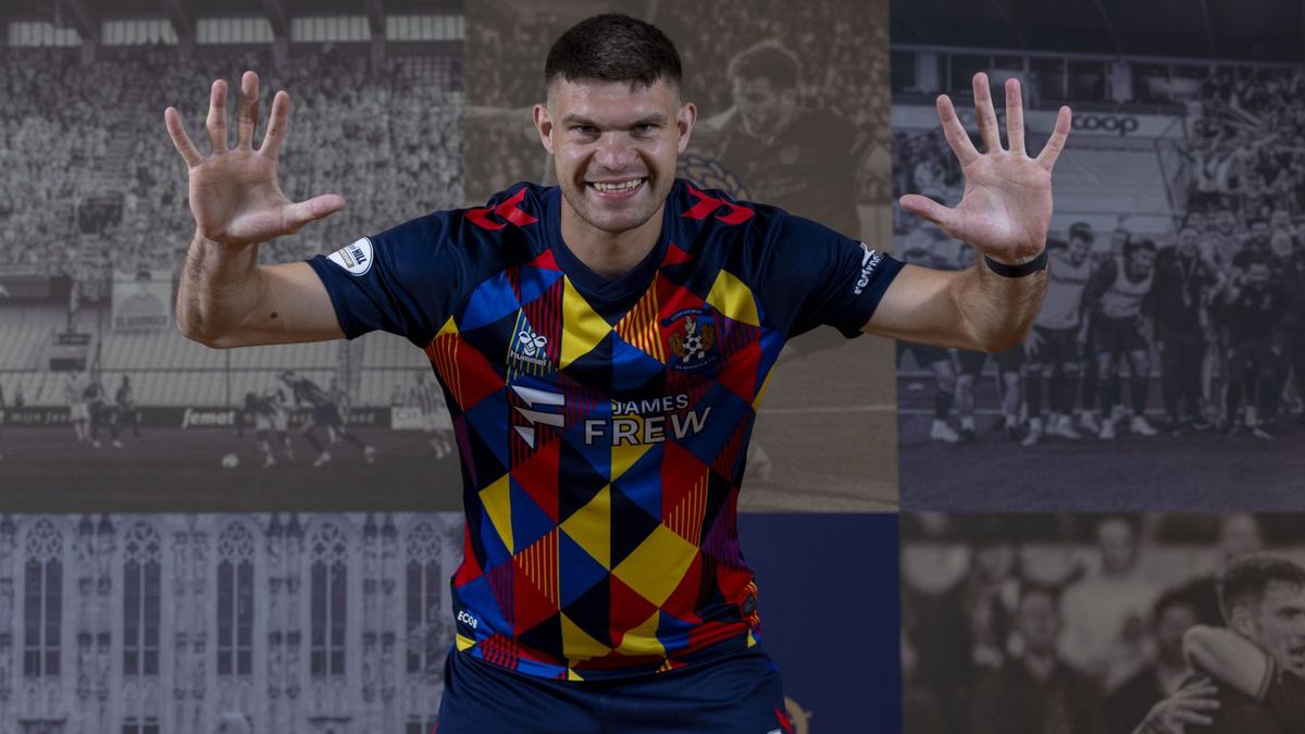 Materiały prasowe / Kilmarnock FC / Na zdjęciu: Maksymilian Stryjek
