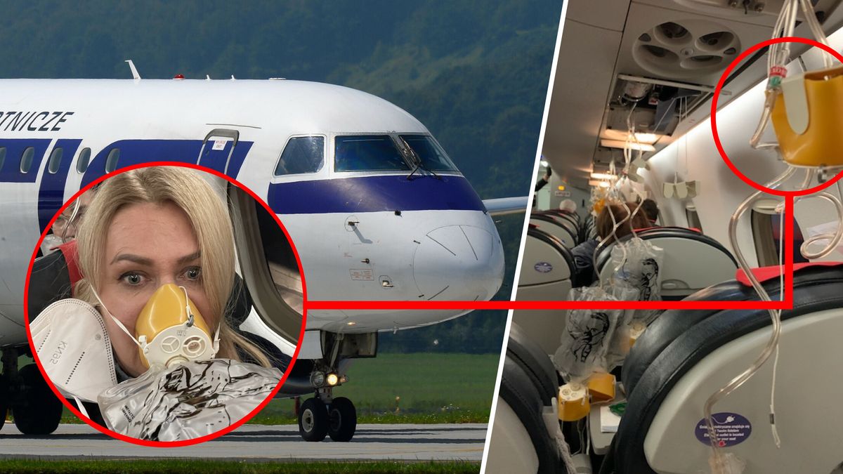 Europosłowie Elżbieta Łukacijewska i Bogusław Liberadzki opublikowali zdjęcia z kabiny samolotu PLL LOT, w którym doszło do dekompresji. 