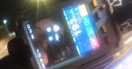 Szaleniec pędził autem prawie 200 km/h