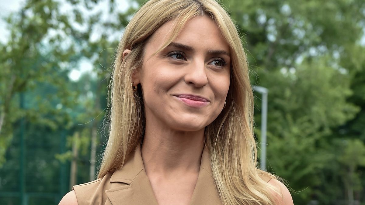 Kasia Tusk chętnie nosi dzwony 