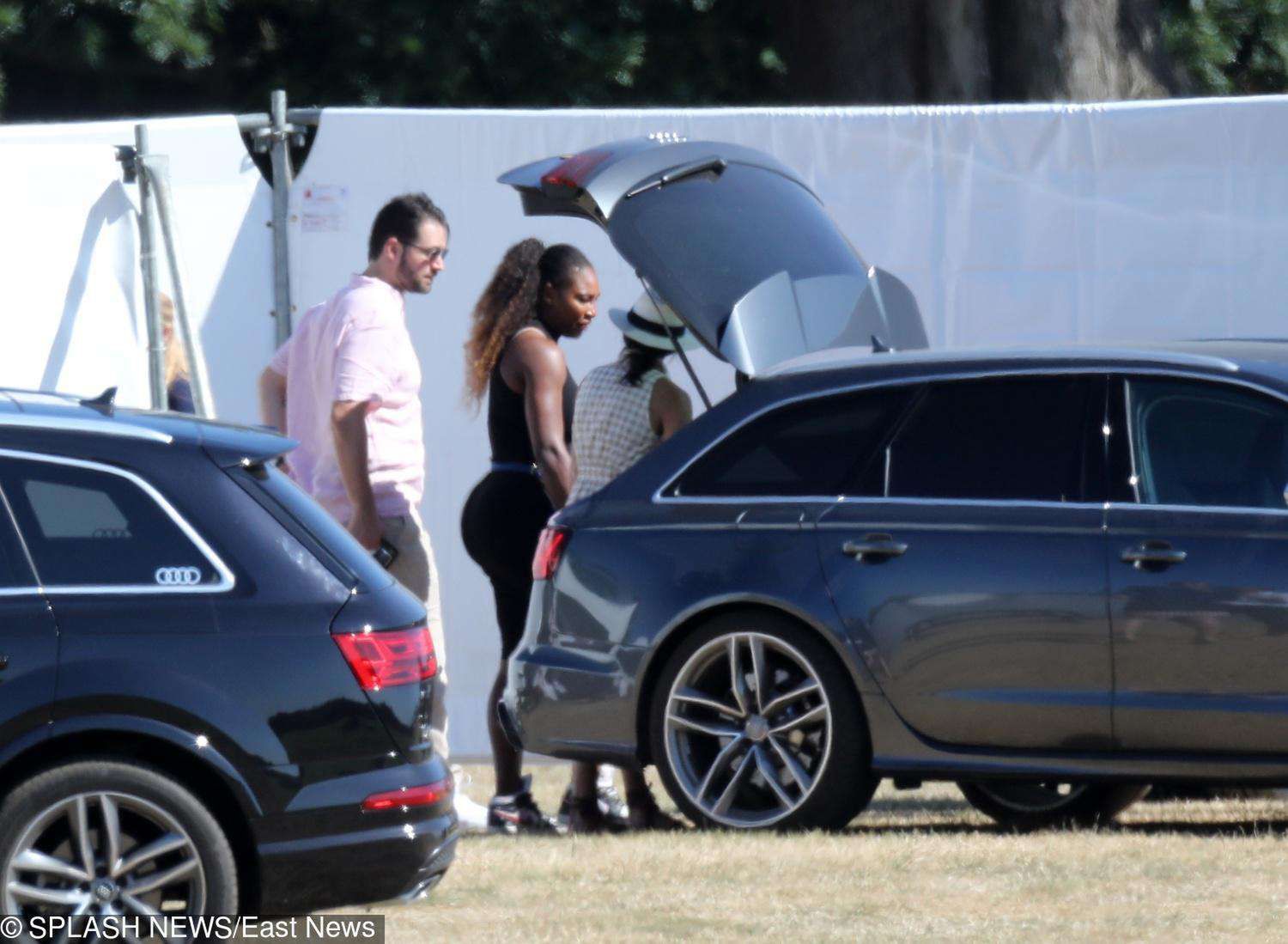 Meghan Markle na meczu polo kibicuje mężowi