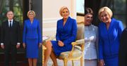 Agata Duda emanuje elegancją na spotkaniu z prezydentem Litwy. Postawiła na ŻYWY kolor (ZDJĘCIA)