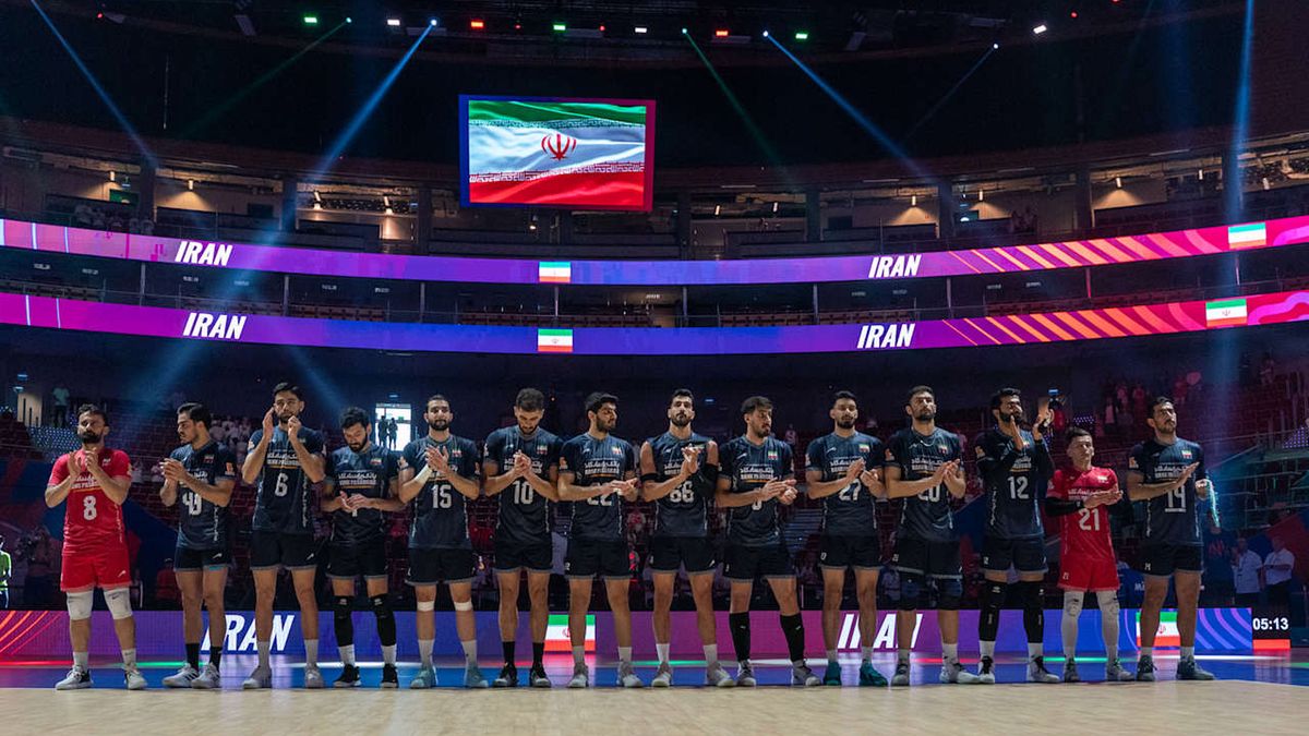 Materiały prasowe / VolleyballWorld / Na zdjęciu: reprezentacja Iranu