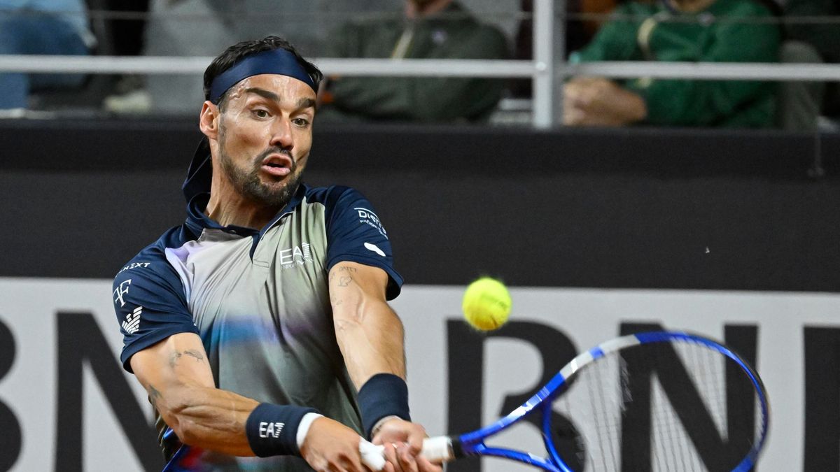 PAP/EPA / Alessandro di Meo / Na zdjęciu: Fabio Fognini