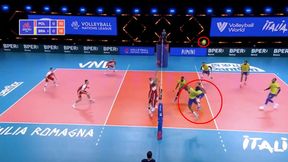 Liga Narodów. Atak do poprawy. Polska przegrała z Brazylią przez brak skuteczności [WIDEO]