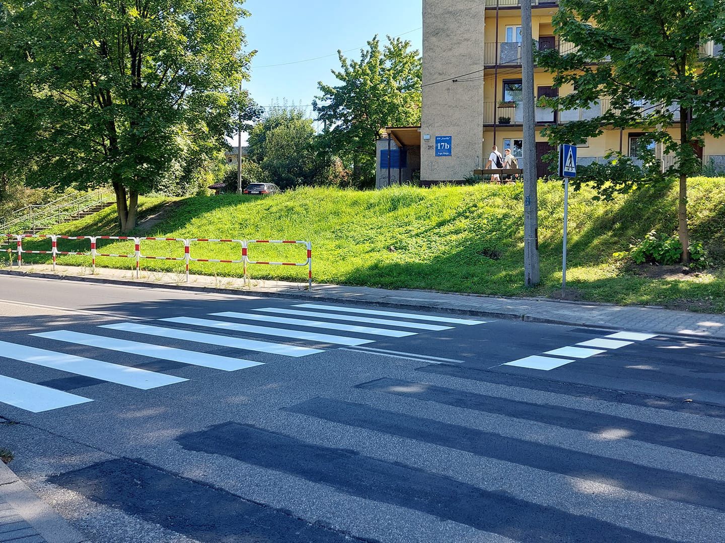 Przejście dla pieszych po poprawkach