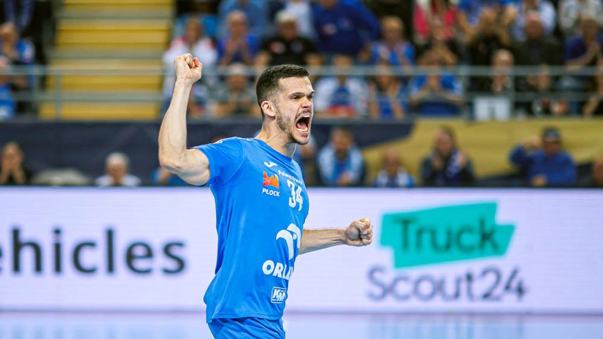 Materiały prasowe / Orlen Wisła Płock / Jerzy Stankowski / Na zdjęciu: Lovro Mihić