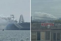 Potężny dym nad mostem Krymskim. Władze zabrały głos